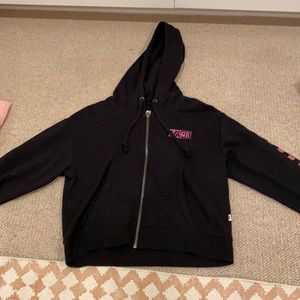 zip up hoodie from vans!